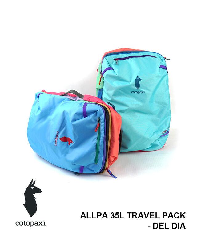 コトパクシ ALLPA 35L TRAVEL PACK - DEL DIA Cotopaxi ALLPA-35 国内正規品 2025秋冬新作 送料無料