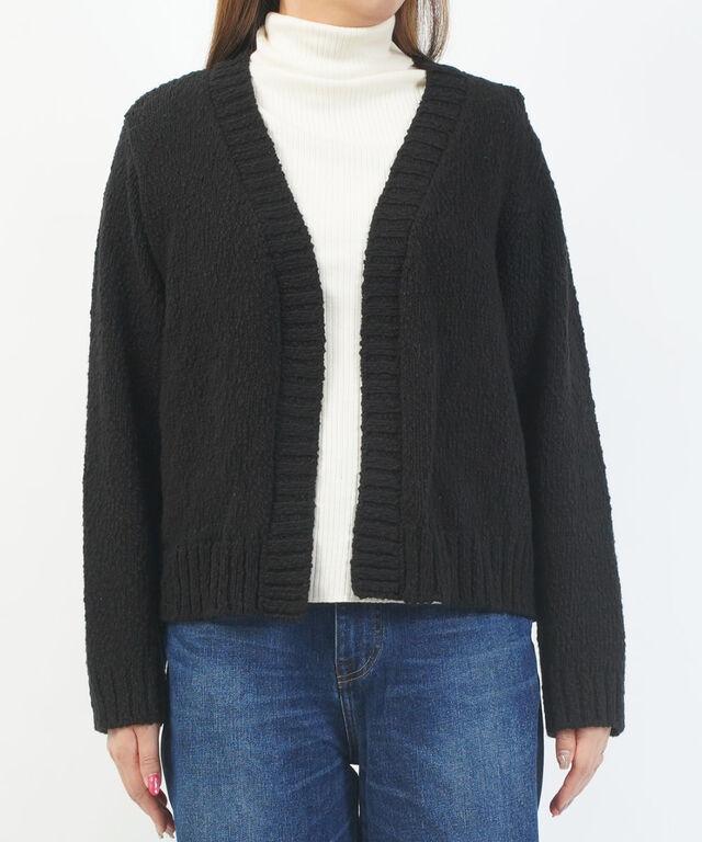 ミズイロインド リリーヤーンVネックカーディガン mizuiro ind 3