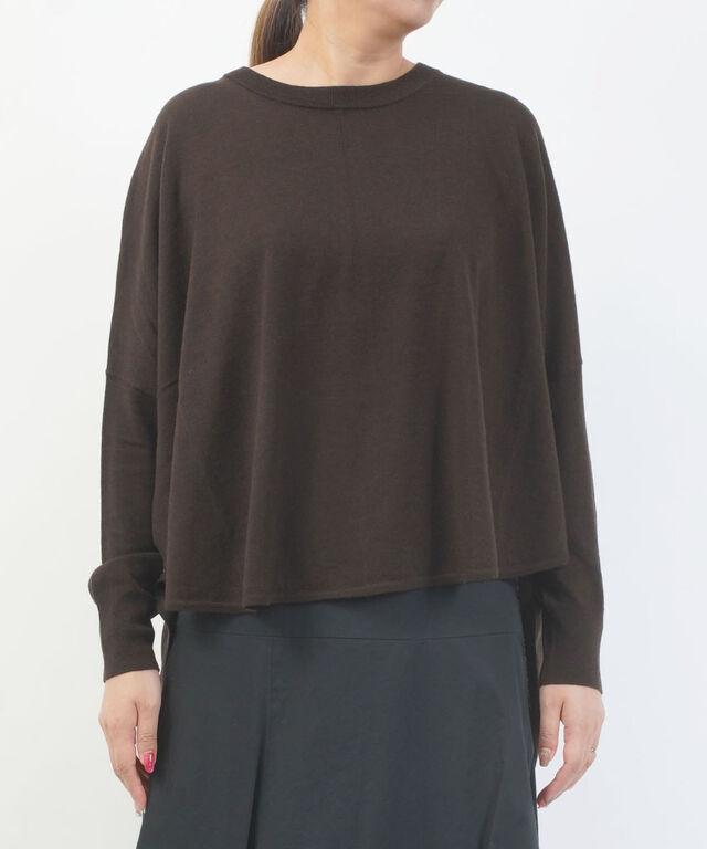 ミズイロインド フロントシームコクーンプルオーバー mizuiro ind 3