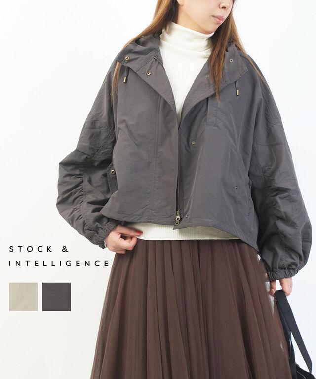 ストックアンドインテリジェンス ナイロンタッサーショートパーカージャケット STOCK&INTELLIGENCE SAI32-0156 国内正規品 2025秋冬新作 送料無料