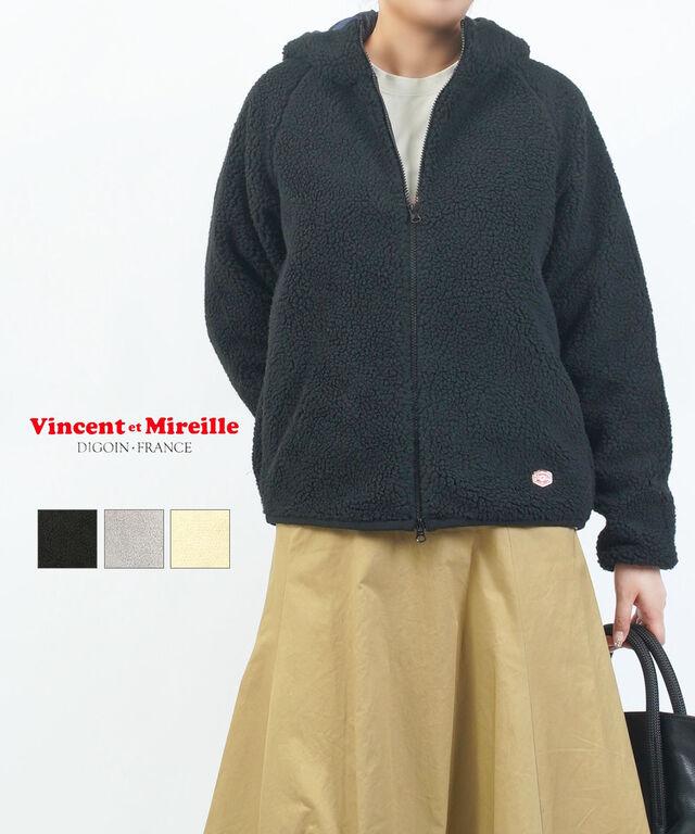 ヴァンソン エ ミレイユ ボアフーディ VINCENT ET MIREILLE VM252BL25060 国内正規品 2025秋冬新作 送料無料