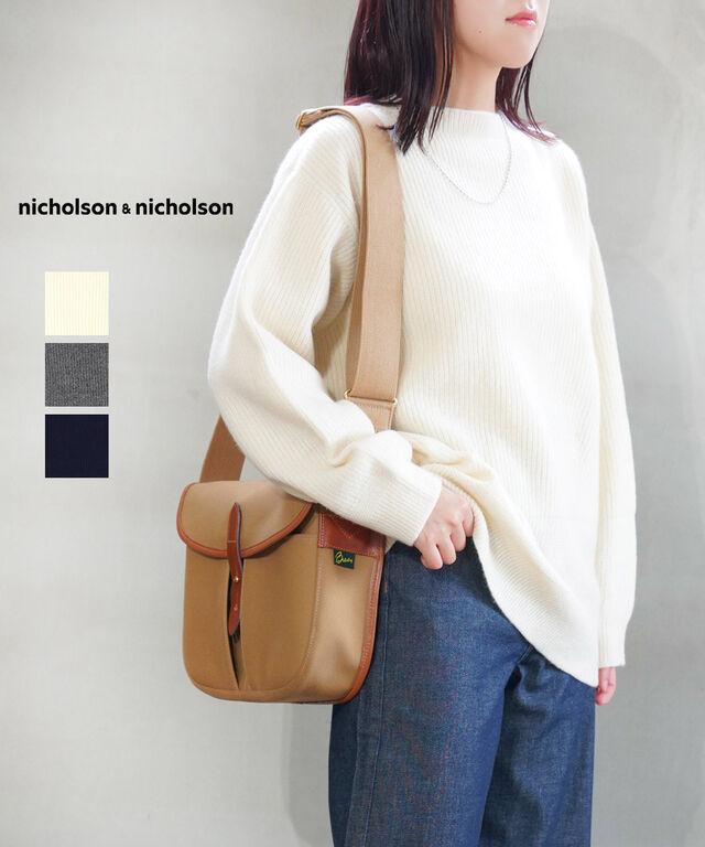 ニコルソン&ニコルソン クルーネックニット WAVY nicholson&nicholson WAVY 国内正規品 2025秋冬新作 送料無料
