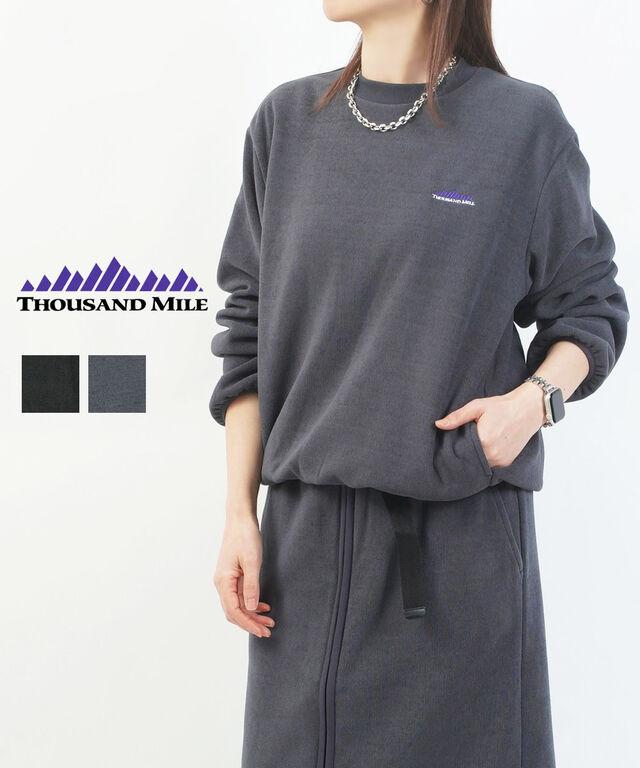 サウザンドマイル KNIT FREECE CREW NECK PULLOVER THOUSAND MILE TM252KF00140 国内正規品220509 送料無料
