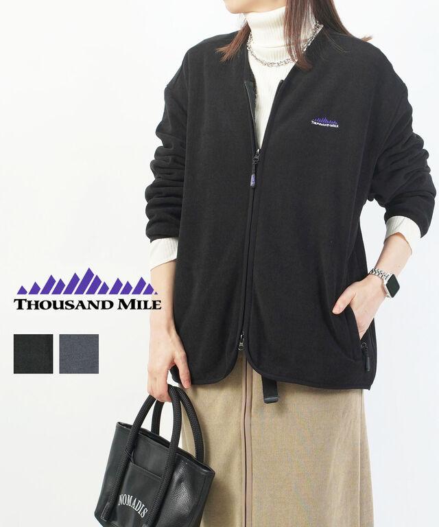 サウザンドマイル KNIT FREECE ZIP CARDIGAN THOUSAND MILE TM252KF00160 国内正規品220509 送料無料