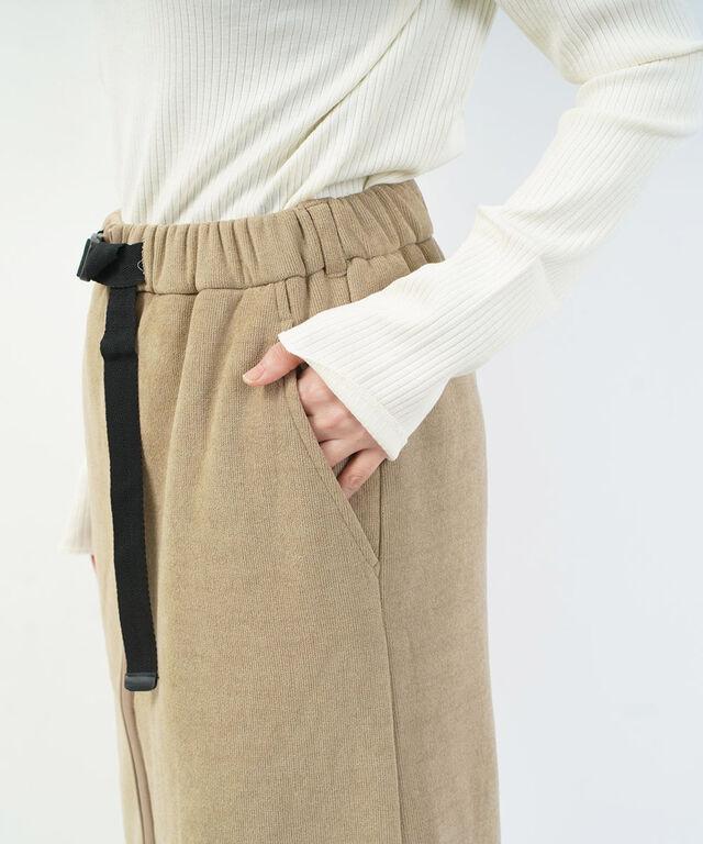 サウザンドマイル KNIT FREECE FRONT ZIP SKIRT THOUSAND MILE TM252KF00202 国内正規品220509 送料無料