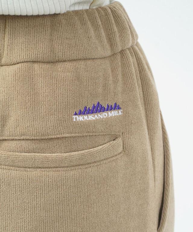 サウザンドマイル KNIT FREECE FRONT ZIP SKIRT THOUSAND MILE TM252KF00202 国内正規品220509 送料無料