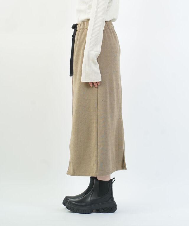 サウザンドマイル KNIT FREECE FRONT ZIP SKIRT THOUSAND MILE TM252KF00202 国内正規品220509 送料無料