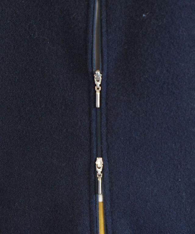 ププラ ウールフリース×リブ スタンドカラー ジップアップジャケット PUPULA 359318 国内正規品220509 送料無料_3