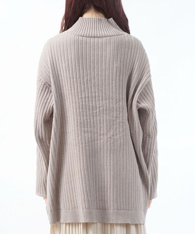 ユイティーム ワイドチュニックハイネックプルオーバー huitieme nid 523842 国内正規品220509_9