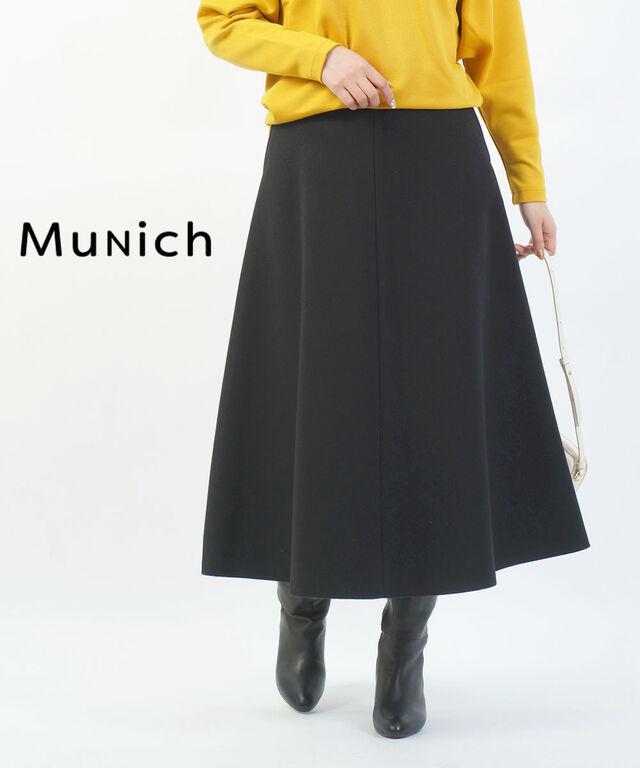 ミューニック ウォームダブルジャージーフレアスカート Munich MN212S47 国内正規品 220109 送料無料