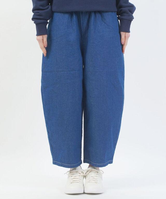 ナル 8ozムラデニム エッグパンツ naru 647125 国内正規品 2026春夏新作 送料無料