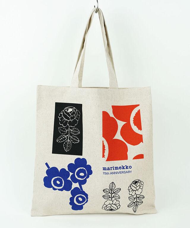 マリメッコ 75th anniversary トートバッグ KIOSKI JE VANKKA marimekko 52269295323 国内正規品 2026春夏新作 送料無料