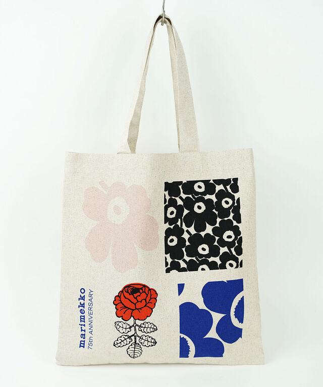 マリメッコ 75th anniversary トートバッグ KIOSKI JE VANKKA marimekko 52269295323 国内正規品 2026春夏新作 送料無料
