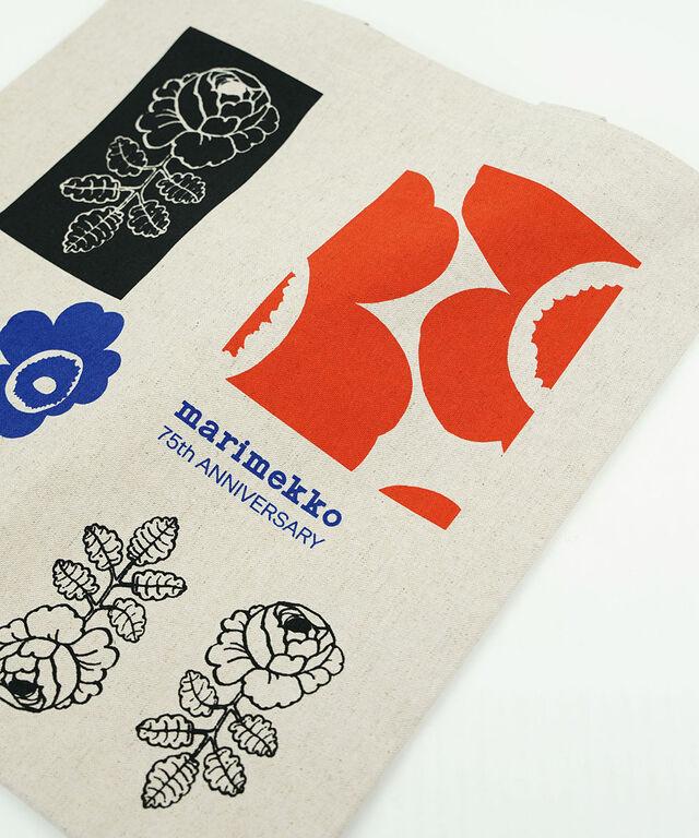 マリメッコ 75th anniversary トートバッグ KIOSKI JE VANKKA marimekko 52269295323 国内正規品 2026春夏新作 送料無料