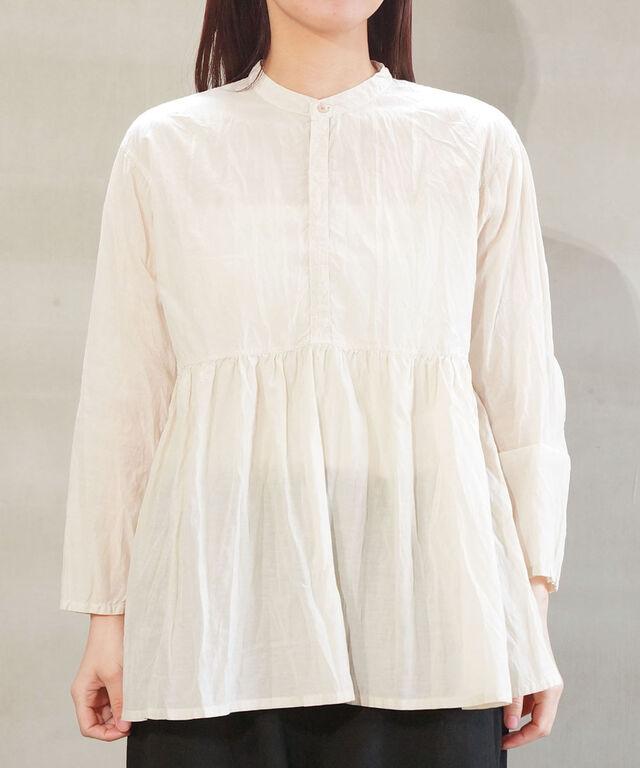 グリン キュプラコットンギャザープルオーバー grin 8261T-017 国内正規品 2026春夏新作 送料無料_7