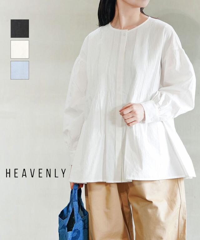 ヘブンリー ワッシャーブロードクロスピンタックブラウス HEAVENLY 2612092 国内正規品 2026春夏新作