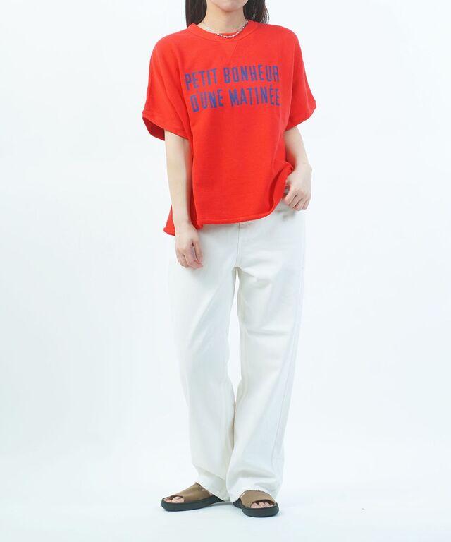 ナチュラルランドリー C/L裏毛プチボヌールプリントTシャツ NATURAL LAUNDRY 7261C-003 国内正規品 2026春夏新作 送料無料