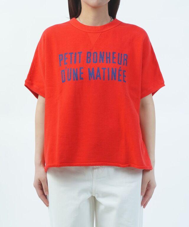 ナチュラルランドリー C/L裏毛プチボヌールプリントTシャツ NATURAL LAUNDRY 7261C-003 国内正規品 2026春夏新作 送料無料
