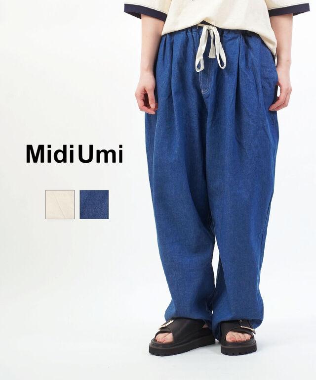 ミディウミ ワイドテーパードデニム Midi-Umi 1-760136 国内正規品 2026春夏新作 送料無料