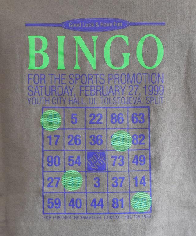 ザ シンゾーン BINGO TEE THE SHINZONE 26SMSCU13 国内正規品 2026春夏新作 送料無料