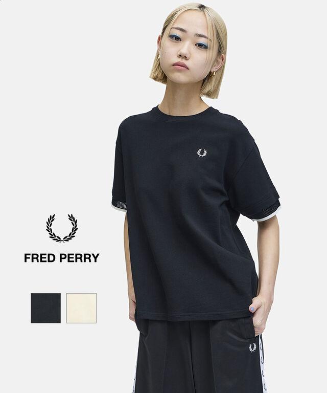 フレッドペリー MESH CUFF PIQUE T-SHIRT FRED PERRY G2167 国内正規品 2026春夏新作 送料無料