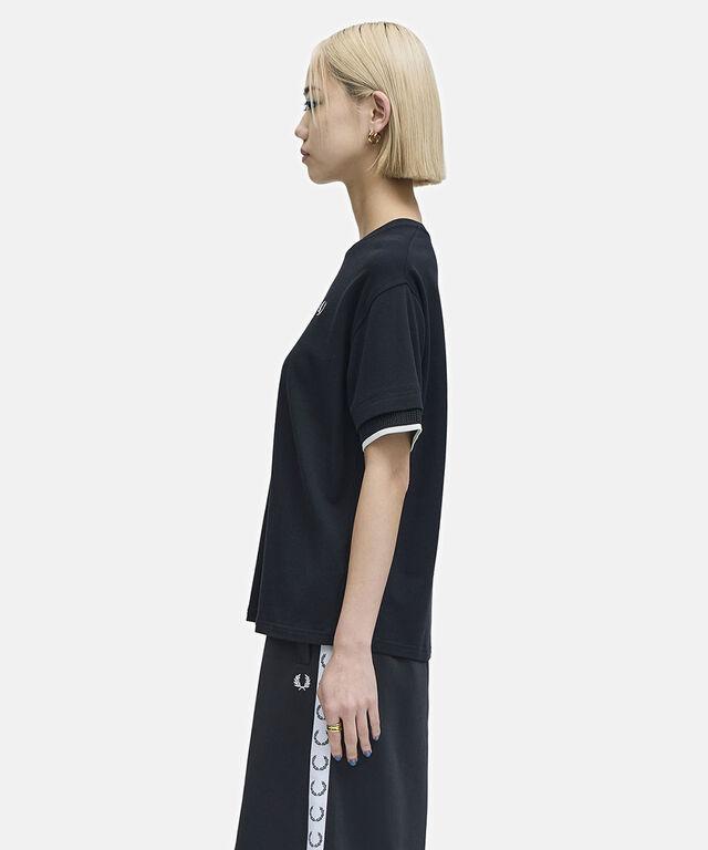フレッドペリー MESH CUFF PIQUE T-SHIRT FRED PERRY G2167 国内正規品 2026春夏新作 送料無料