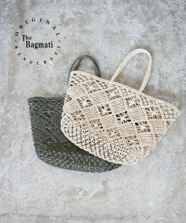 ザ バグマティ アバカ カゴトートバッグ BAGMATI BBK26-SS18 国内正規品 2026春夏新作 送料無料
