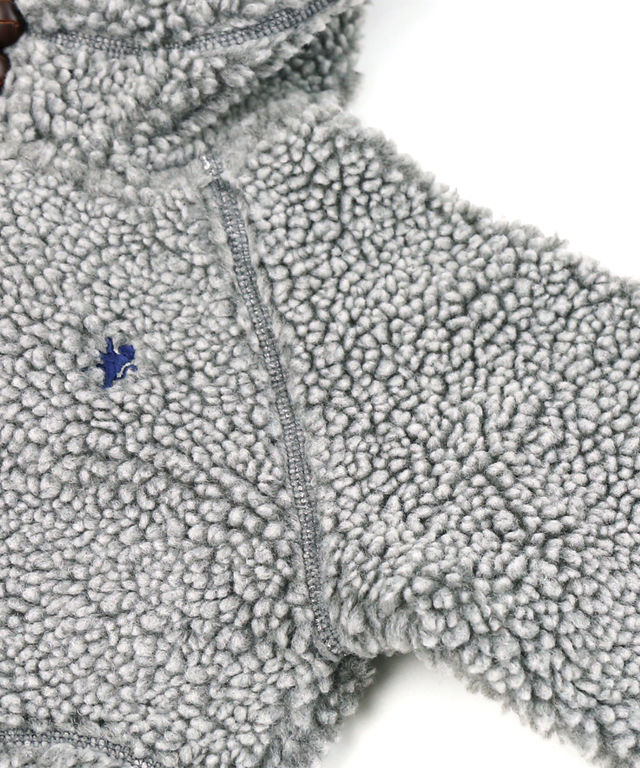 Gymphlex ジムフレックス ボタンパーカー ボアジャケット J 1396pl Kids