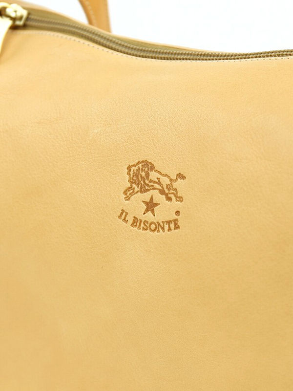 イルビゾンテ IL BISONTE レザー 半月型 ショルダーバッグ L 正規品