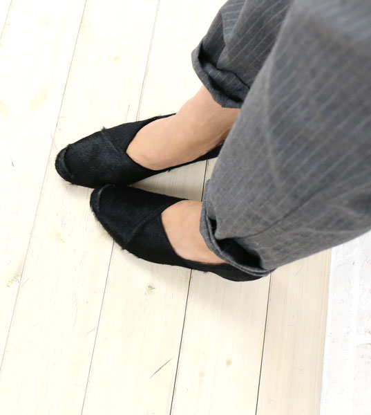 BUTTERO(ブッテロ)ハラコ レザー インヒール ウエッジソール パンプス・B5812-0371402    レディース 女性 誕生日プレゼント ギフト 正規品 新品