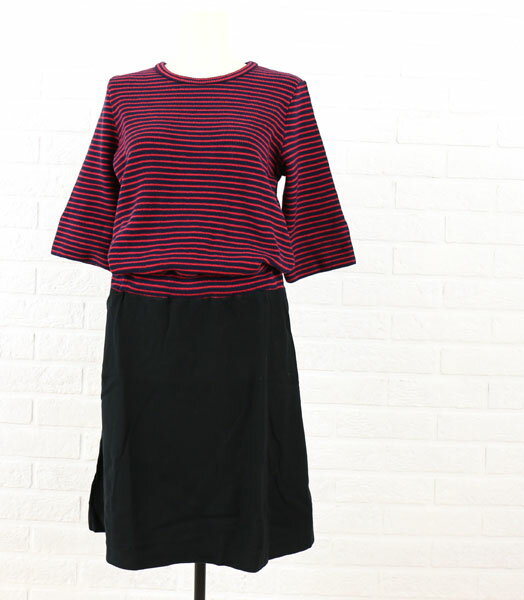 RAG SISTA(ラグシスタ) コットンボーダー 切替ワンピース・RS-55113・1971501    レディース 女性 誕生日プレゼント ギフト 正規品 新品