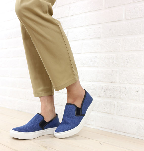 MARION TOUFET(マリオントフ) コットンスリッポンシューズ・ILA5204192・0091501    レディース 女性 誕生日プレゼント ギフト 正規品 新品