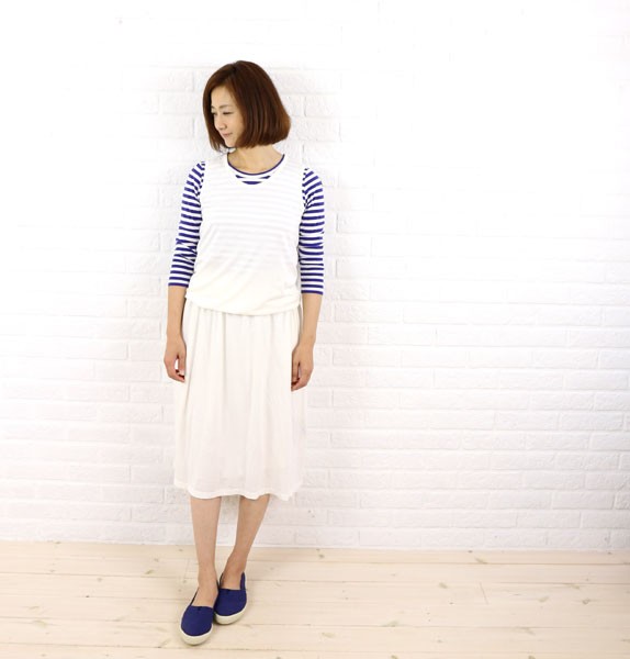 FACTORY(ファクトリー) バンブーコットンブラウジング タンクトップワンピース・T-15・2711501 レディース 女性 誕生日プレゼント ギフト 正規品 新品