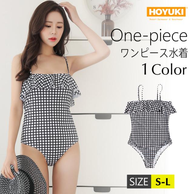 メール便発送 ワンピース水着 レディース 水着 ノンワイヤー チェック柄 海 プール リゾート 大人 セクシー グリーン 女の子 おしゃれの通販はau Pay マーケット Hoyuki