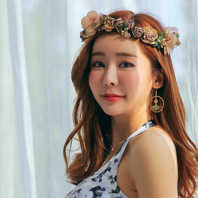 花かんむり 花カチューシャ フェス リボン かわいい 水着 夏の通販はau Pay マーケット Hoyuki