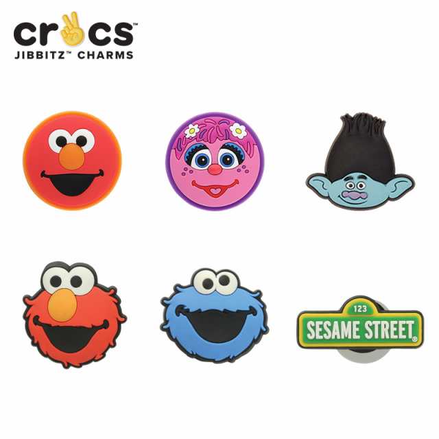 ジビッツ Jibbitz セサミストリート トロールズ クロックス シューズアクセサリー キャラクター Yel C A 2 の通販はau Pay マーケット Crohas クロハス