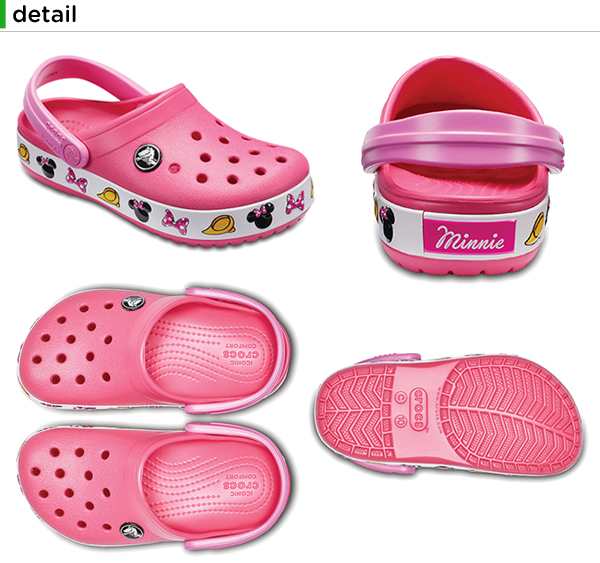 crocs minnie