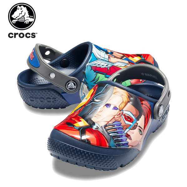 クロックス Crocs ファン ラブ マーベル マルチ クロッグ キッズ Fun Lab Marvel Multi Clog Kids サンダル キャラクター C A の通販はau Pay マーケット Crohas クロハス