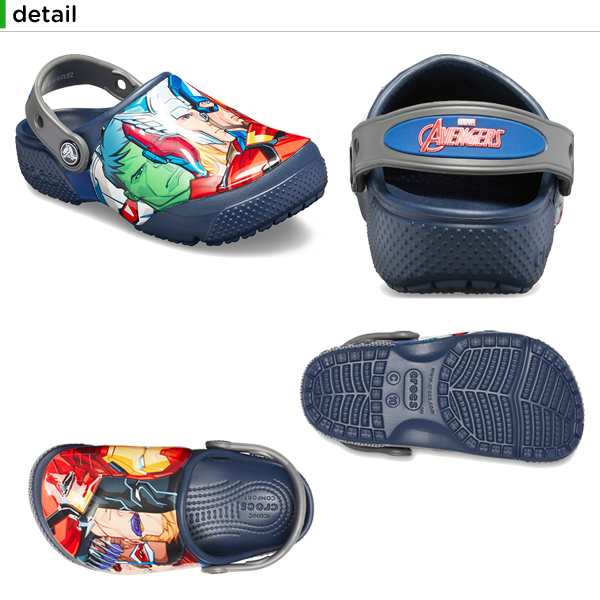 クロックス Crocs ファン ラブ マーベル マルチ クロッグ キッズ Fun Lab Marvel Multi Clog Kids サンダル キャラクター C A の通販はau Pay マーケット Crohas クロハス