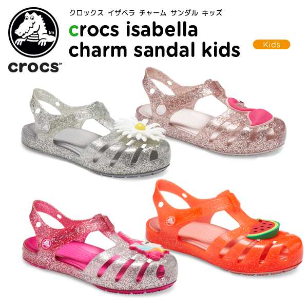 クロックス Crocs クロックス イザベラ チャーム サンダル キッズ Crocs Isabella Charm Sandal Kids サンダル シューズ 子供用 C A の通販はau Pay マーケット Crohas クロハス