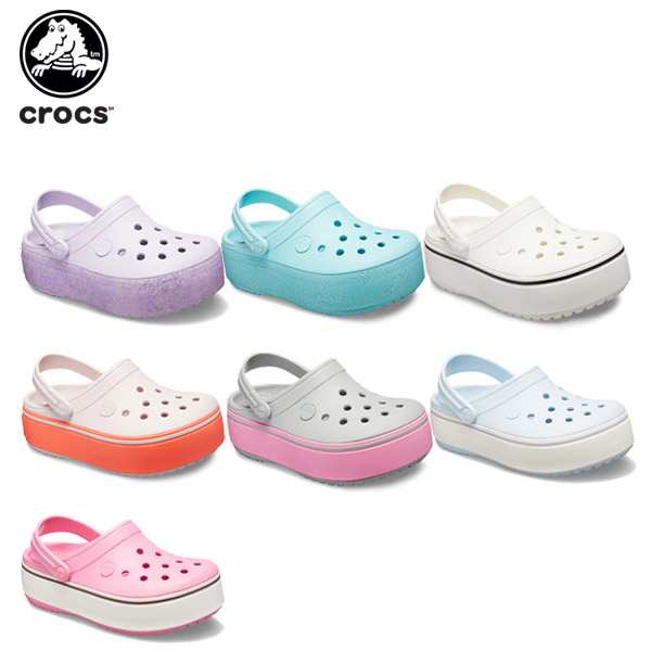 crocs platform kids