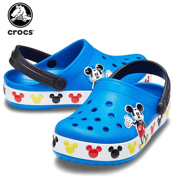 クロックス Crocs ファン ラブ ディズニー ミッキー バンド クロッグ キッズ Fun Lab Disney Mickey Band Clog Kids サンダル C A の通販はau Pay マーケット Crohas クロハス