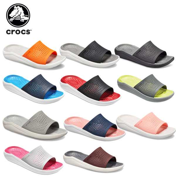crocs literide slide sandal