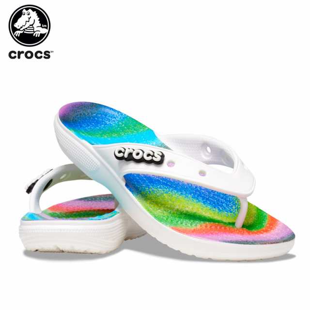 クロックス(CROCS) クラシック クロックス スプレー ダイ フリップ(classic crocs spray dye flip) サンダル/ビーサン【男女兼用】  [AA]の通販はau PAY マーケット - Neo Globe au PAY マーケット店