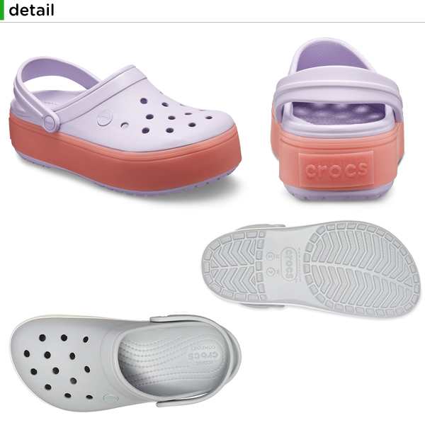 crocs platform clogs