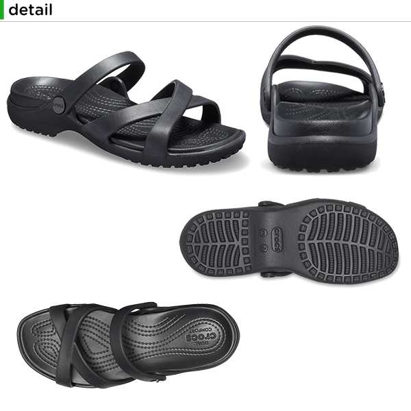 crocs meleen crossband sandal