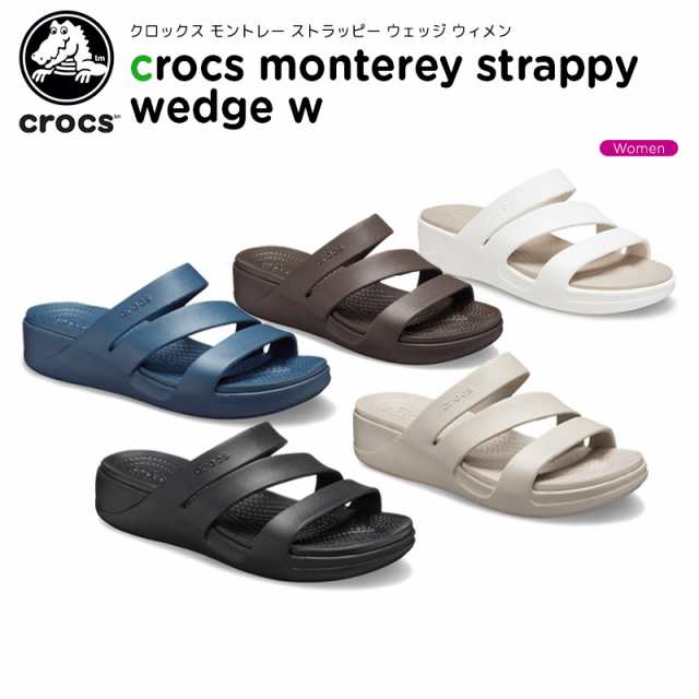 strappy crocs