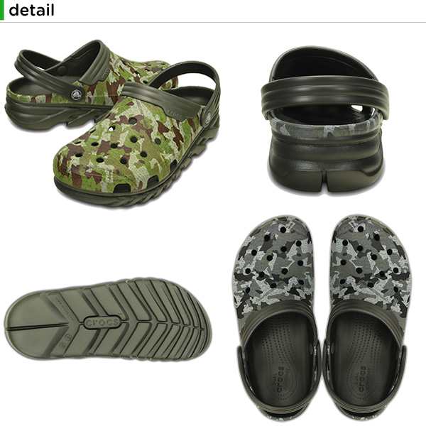 crocs duet max camo