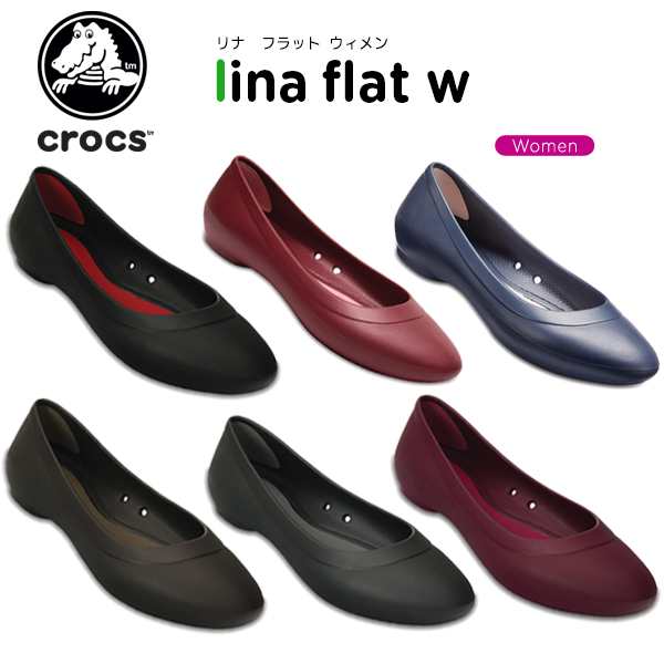 crocs flat