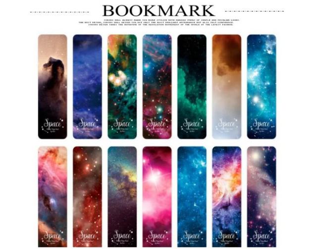 しおり 栞 28枚セット 星空 夜空 宇宙 天の川 銀河 ハッブル宇宙望遠鏡 幻想 神秘 美しい ブックマーク カラフル 紙製 おしゃれ 30枚のパの通販はau Pay マーケット 卸売のｅｉｅｉ